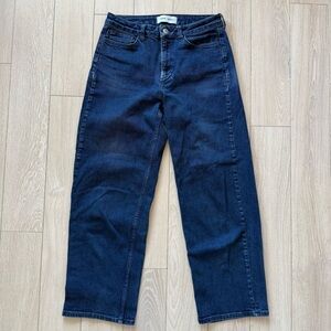 Samsoe Samsoe Straight Leg Jeans in Indigo Size Small